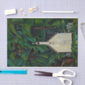 De Indiase kerk door Emily Carr Tissuepapier (Craft)