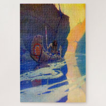 De Indiër in zijn eenzaamheid NC Wyeth 1907