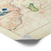 De Indische Oceaan Poster (Hoek)