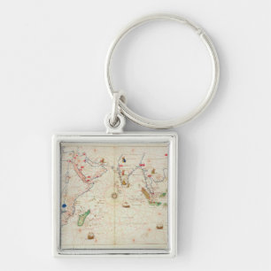 De Indische Oceaan Sleutelhanger