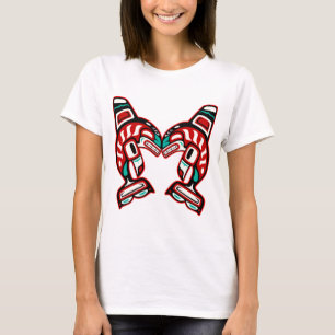 De Indische Orka's van Haida T-shirt