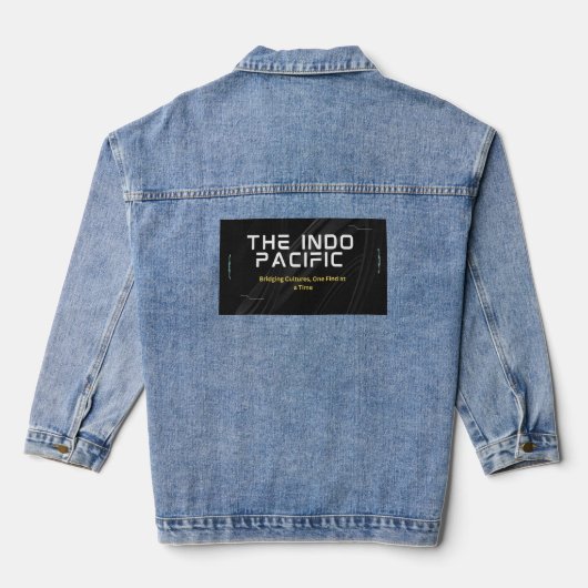 DE INDO PACIFIC VROUW DENIUM DENIM JACKET (Achterkant)