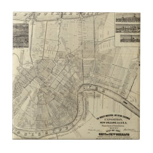 De industrie van de wereld tegeltje (Voorkant)