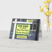 De ineenstorting van onroerende goederen. .BUY Kaart (Gele Bloem)