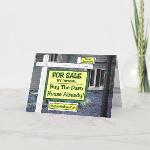 De ineenstorting van onroerende goederen. .BUY Kaart