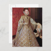 De Infanta Isabel Clara Eugenia met de Briefkaart (Voorkant / Achterkant)