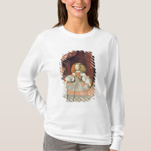 De Infanta Maria Marguerita in het roze T-shirt