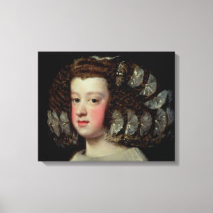 De Infanta Maria Theresa Canvas Afdruk