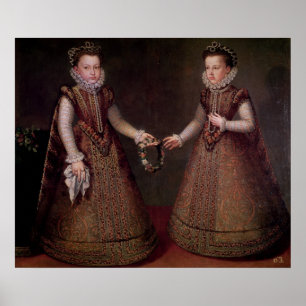 De Infantas Isabella Clara Eugenia Poster