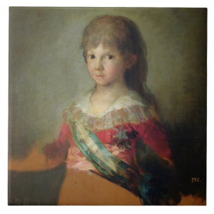 De Infante Don Francisco de Paula Antonio, 1800 ( Tegeltje