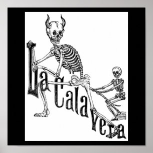 De Infernale Calavera. De dag van de dood. Poster