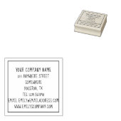 De informele Naam van de Terugkeer van het Bedrijf Rubberstempel (Gestempeld)