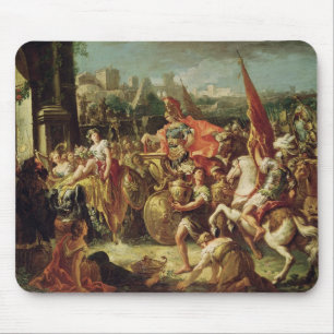 De ingang van Alexander de Grote Muismat