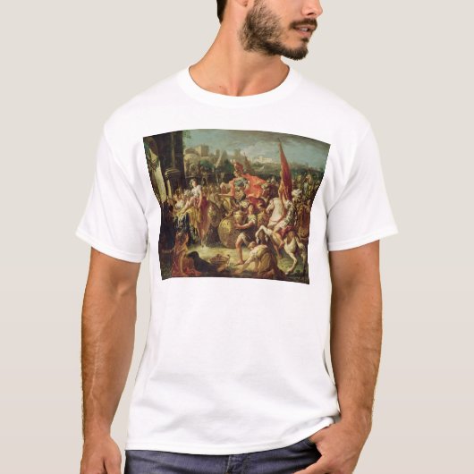 De ingang van Alexander de Grote T-shirt (Voorkant)