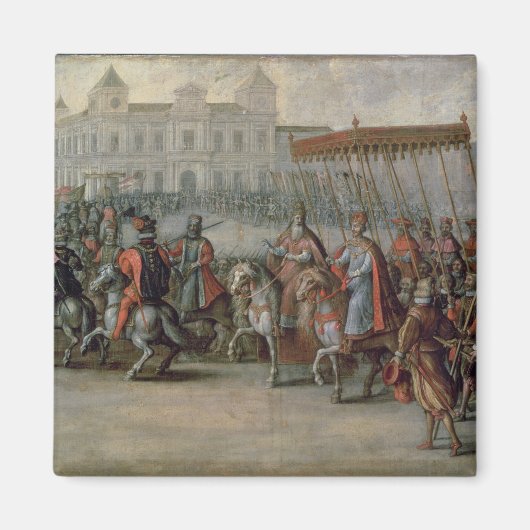 De ingang van Charles V Magneet (Voorkant)