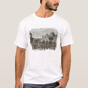 De ingang van de Fransen in Venetië en de diefsta T-shirt