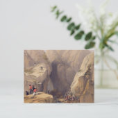 De ingang van de Kojak-pas van Parush, van 'Sket' Briefkaart (Staand voorkant)