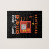 De ingenieurs Elektrische Ingenieurs hebben enkel Legpuzzel (Horizontaal)