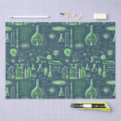 De ingenieuze blauwdruk van Mad Scientist Tissuepapier (Craft)