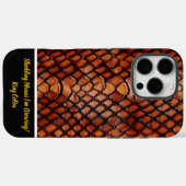 De ingewikkelde texturen van het vergieten van sla Case-Mate iPhone case (Achterkant (horizontaal))