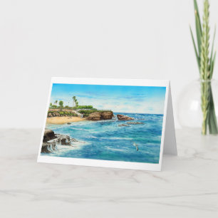 DE INHAM VAN LA JOLLA, LA JOLLA, CALIFORNIË KAART