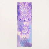 De innerlijke hemel kosmische bewustzijn pastel yogamat (Achterkant)