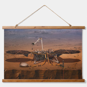 De Insight Lander Hangend Wandkleed
