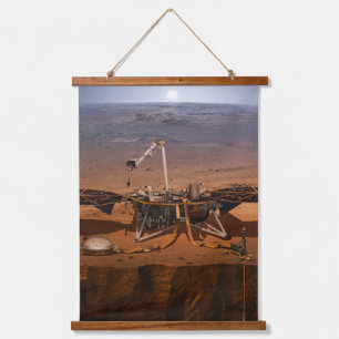 De Insight Lander Hangend Wandkleed
