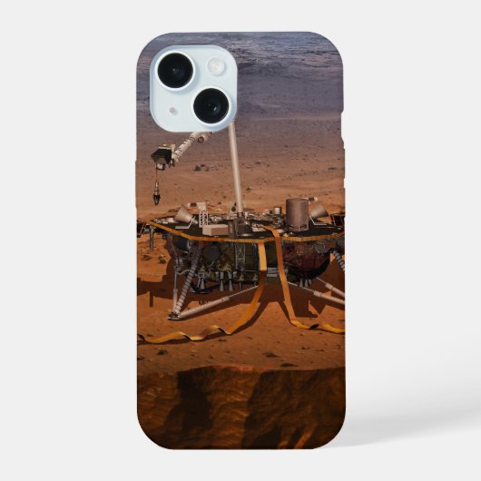 De Insight Lander iPhone 15 Hoesje (Achterkant)