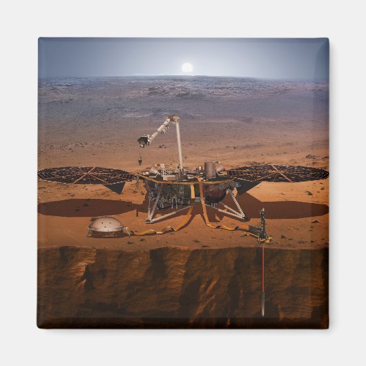De Insight Lander Magneet (Voorkant)