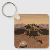 De Insight Lander opererend op het oppervlak van M Sleutelhanger (Voorkant)
