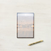 De Insight Lander Post-it® Notes (Op bureau)