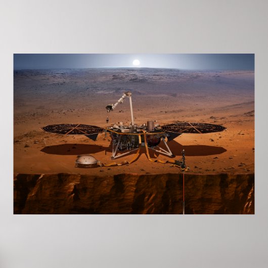 De Insight Lander Poster (Voorkant)