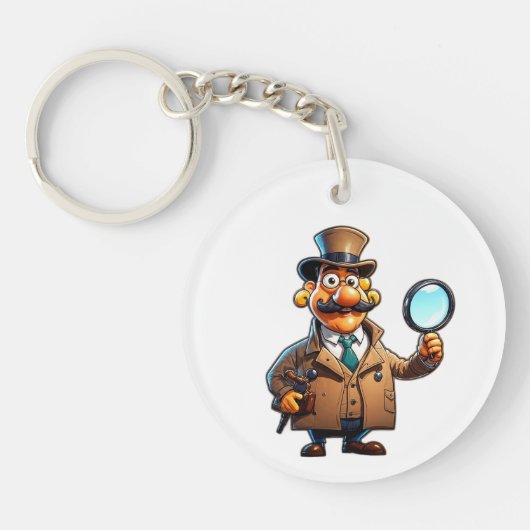 De Inspecteur Sleutelhanger (Voorkant)