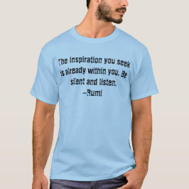 De inspiratie die je zoekt - Rumi t-shirt