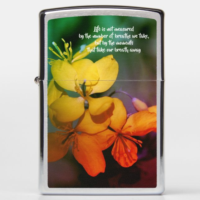 De Inspirerend Bloemen van het Leven Abstracte Cit (Voorkant)