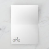 De inspirerend Fiets van de Verjaardag, het Kaart (Binnen)