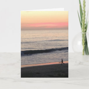 De Inspirerend Kaart van de zonsondergang