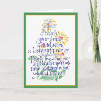 De inspirerend Kaarten van de Nota - Effect van