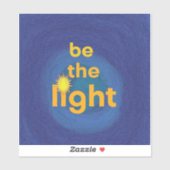 De Inspirerend Sticker is de lichte vriendelijkhei (Vel)