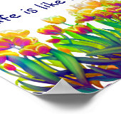 De Inspirerend van de tuin van het Leven Poster (Hoek)