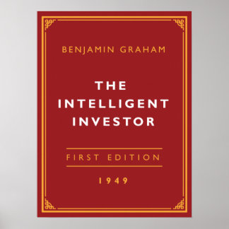De intelligente investeerder - Benjamin Graham Poster