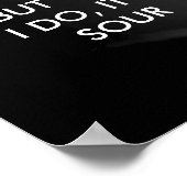 De interessantste kat ter wereld poster (Hoek)