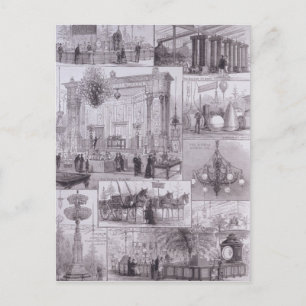 De internationale Elektrische Tentoonstelling Briefkaart