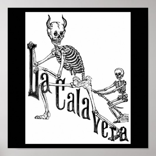 De interne Calavera. De dag van de dood. Poster (Voorkant)