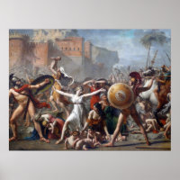 De interventie van de Sabine-vrouwen