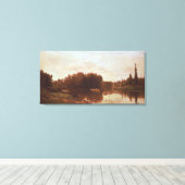 De invloed canvas afdruk (Insitu (Houten vloer))