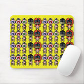 de inwoners mousepad muismat (Met muis)