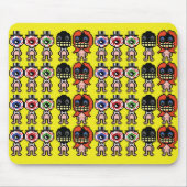 de inwoners mousepad muismat (Voorkant)