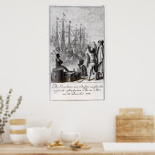 De inwoners van Boston Throw Poster (Keuken)